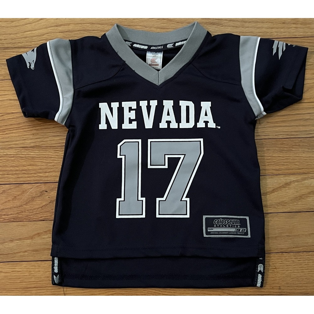 New Youth University of Nevada Wolfpack Football Jersey Kids 2T